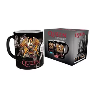 Queen Queen Crest Heat Change Mug - Kubki - miniaturka - grafika 1