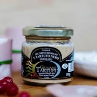 Majonezy i dressingi - Krem serowy z Pecorino z czarną drogocenną truflą, 80 g - miniaturka - grafika 1