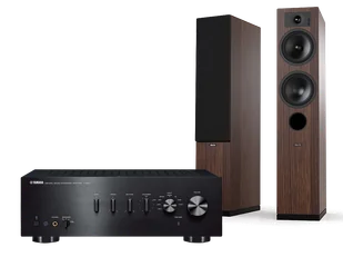 Yamaha A-S501 (czarny) + Tesi 5 (mokka) - Zestawy stereo - miniaturka - grafika 1