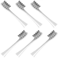 Końcówki do szczoteczek elektrycznych - 6x końcówki SZARE do szczoteczki sonicznej Oclean SE / X / X PRO / X PRO Elite / X PRO Digital / X10 / One / Air / Z / F1 / FLOW / Endurance - Reptila - miniaturka - grafika 1