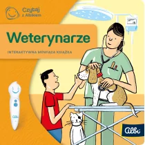 Albi Książeczka Czytaj z Albikiem Weterynarze Zawody Edukacyjna Interaktywna Albi 5321-uniw - Zabawki interaktywne dla dzieci - miniaturka - grafika 1