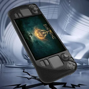 Pancerne etui ochronne silikonowe PGTECH TPU Case do konsoli do Steam Deck Czarne + Szkło - Akcesoria do Nintendo - miniaturka - grafika 19