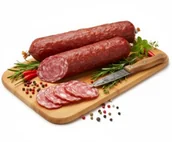 Kiełbasa i wędliny - Kiełbasa Dojrzewająca Wędzona Na Zimno Czosnkowa - miniaturka - grafika 1