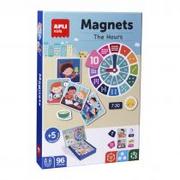 Układanki dla dzieci - Apli Kids Magnetyczna Układanka Godziny - miniaturka - grafika 1