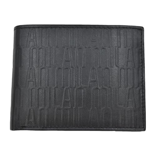 Ac Milan 143603 Milan, akcesoria podróżne - portfele unisex dla dorosłych, średnie, czarne, MEDIA