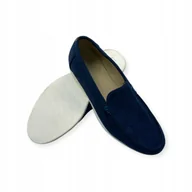 Mokasyny męskie - Mokasyny męskie zamszowe Old Money 43 - miniaturka - grafika 1