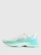 Buty sportowe męskie - 4F Buty do biegania Speed Runner męskie - zielone 40 - miniaturka - grafika 1