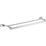 Półki łazienkowe - Mexen Rino podwójny wieszak na ręcznik, chrom - miniaturka - grafika 1