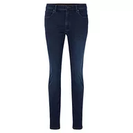 Spodenki męskie - HUGO Męskie spodnie jeansowe 734, granatowe (Navy410), 3032, Navy410, 30W / 32L - miniaturka - grafika 1