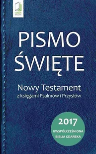 Pismo Święte. Nowy Testament z księgami Psalmów i Przysłów - E-booki - religia - miniaturka - grafika 1