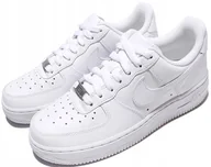 Buty sportowe damskie - Nike Air Force 1 DH2920-111 Obuwie Buty Białe r. 36,5 - miniaturka - grafika 1