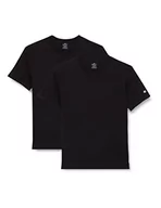 Koszulki męskie - Champion Męski T-shirt z logo American Classics (2 sztuki), czarny, S - miniaturka - grafika 1