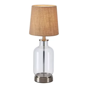 Naturalna lampa stołowa z kloszem z juty (wysokość 43 cm) Costero – Markslöjd - Noże stołowe - miniaturka - grafika 1