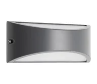 Lampy ogrodowe - Redo 90191 - LED Kinkiet zewnętrzny SCUDO LED/10W/230V 3000K IP54 antracyt - miniaturka - grafika 1