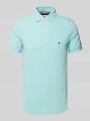 Koszulki męskie - Koszulka polo o kroju slim fit z wyhaftowanym logo model ‘1985’ - miniaturka - grafika 1