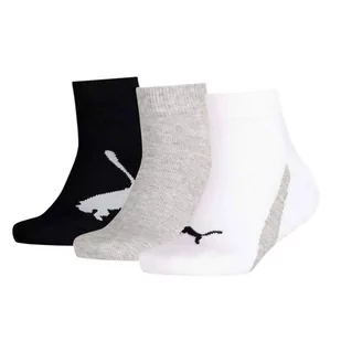 Skarpety dziecięce Puma BWT QUARTER 3-PACK wielokolorowe 90796102-27-30 - Skarpetki damskie - miniaturka - grafika 1