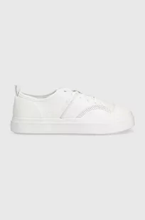 Calvin Klein buty LOW PROF CUP LACE UP kolor biały HW0HW01553 - Trampki damskie - miniaturka - grafika 1