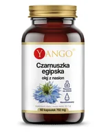 Suplementy naturalne - YANGO Yango Czarnuszka egipska olej z nasion 702 mg 60 k - miniaturka - grafika 1