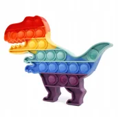 Zabawki sensoryczne - PUSH BUBBLE POP IT Dinozaur ANTYSTRESOWA ZABAWKA - miniaturka - grafika 1