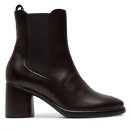 Botki damskie - Botki ECCO Sculpted Lx 55 22270301178 Brązowy - miniaturka - grafika 1