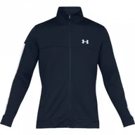 Kurtki i kamizelki sportowe męskie - Męska kurtka treningowa UNDER ARMOUR SPORTSTYLE PIQUE TRACK JACKET - miniaturka - grafika 1