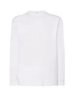 Odzież medyczna - Koszulka t-shirt medyczna  biała Męska rękaw długi XL - miniaturka - grafika 1