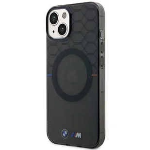 Etui BMW BMHMP14MHGPK iPhone 14 Plus 6.7" szary/grey Pattern MagSafe - Etui i futerały do telefonów - miniaturka - grafika 1