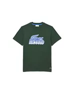 Koszule męskie - Lacoste Koszulka & Żółw Neck Koszula męska, zielony, S - miniaturka - grafika 1