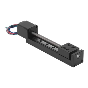 Stolik liniowy o skoku 100 mm, osie X-Y-Z, 28 silników krokowych, pojedyncza szyna Stolik liniowy do drukarek 3D DIY CNC - Filamenty i akcesoria do drukarek 3D - miniaturka - grafika 1