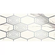 Płytki ceramiczne - Dekor ścienny Nella white 22,3 x 44,8 Gat.1 - miniaturka - grafika 1