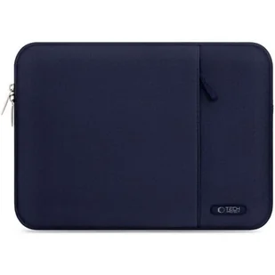 Etui na laptopa TECH-PROTECT Sleevy 13-14 cali Granatowy SLEEVY LAPTOP 13-14 NAVY BLUE - Torby na laptopy - miniaturka - grafika 1