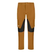 Spodenki męskie - Salewa Męskie spodnie Cargo Durastretch Puez ciepłe, brązowe, rozmiar XXL, Brązowy, XXL - miniaturka - grafika 1