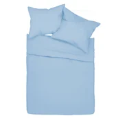 Pościel - Spod Igły i Nitki, Pościel bawełniana 180x200 cm, błękitna jednobarwna Simply - miniaturka - grafika 1