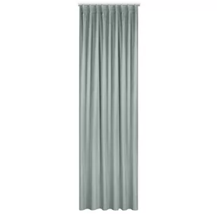 Zasłona 140 x 300 Dekoracyjna Velvet Madlen Sreb - Zasłony - miniaturka - grafika 1