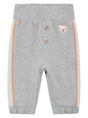 Spodenki dla niemowląt - Steiff Spodnie dresowe w kolorze szarym - miniaturka - grafika 1