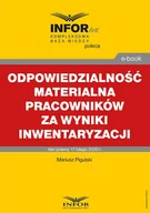 E-booki - prawo - Odpowiedzialność materialna pracowników za wyniki inwentaryzacji - miniaturka - grafika 1