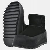 Botki damskie - BOTKI ŚNIEGOWCE DAMSKIE NA PLATFORMIE BIG STAR SKÓRA OO274A213 AW24 - miniaturka - grafika 1