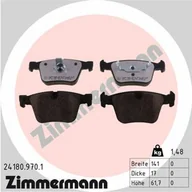 Klocki hamulcowe - Klocki hamulcowe - komplet ZIMMERMANN 24180.970.1 - miniaturka - grafika 1