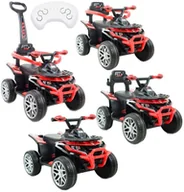 Pojazdy elektryczne dla dzieci - QUAD NA AKUMULATOR, JEŹDZIK, ODPYCHACZ, PCHACZ - POJAZD WIELOF. PILOT/APLIKACJA /915 EDUKAMP - miniaturka - grafika 1