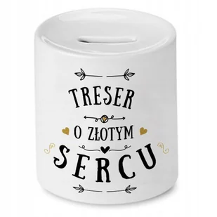 Dla Tresera Skarbonka na Urodziny Na Prezent z Nadrukiem ze Zdjęciem + Opakowanie na prezent (wzór 01) - Skarbonki - miniaturka - grafika 1