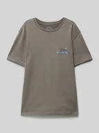 Koszulki dla chłopców - T-shirt z nadrukiem z logo model ‘LIZARD MOUNTAIN’ - miniaturka - grafika 1