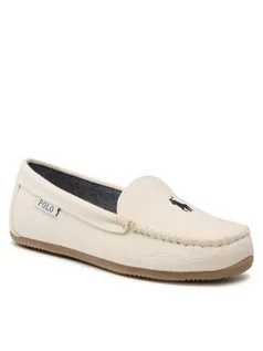 Buty dla chłopców - Ralph Lauren Polo Mokasyny Declan RF103583 Beżowy - grafika 1