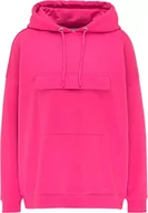 Bluzy damskie - myMo Damska bluza z kapturem blond, różowa, S, Rosa, S - miniaturka - grafika 1