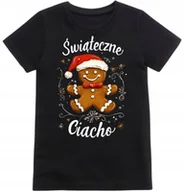 Moda i Uroda OUTLET - Koszulka dziecięca Świąteczna prezent na święta Świąteczne Ciacho - miniaturka - grafika 1