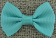 Prace ręczne dla dzieci - [0066169] Kokardka rypsowa miętowa 3szt - miniaturka - grafika 1