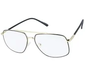 Okulary korekcyjne, oprawki, szkła - Męskie okulary do komputera zerówki - miniaturka - grafika 1