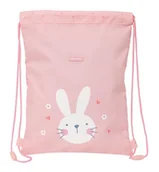 Plecaki - Safta PREESCOLAR BUNNY Plecak z płaskim workiem, łatwy do czyszczenia, plecak dla dzieci w różnym wieku, wygodny i wszechstronny, jakość i wytrzymałość, 26 x 1 x 34 cm, różowy, Różowy kolor, Estándar, - miniaturka - grafika 1