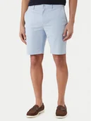 Spodenki męskie - Tommy Hilfiger Szorty materiałowe Deton 9.5 MW0MW42351 Błękitny Slim Fit - miniaturka - grafika 1