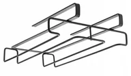 Pozostałe akcesoria kuchenne - Organizer Uchwyt Półka Na Kieliszki Wiszący Swiss - miniaturka - grafika 1