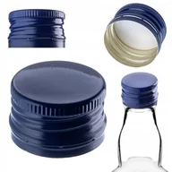 Domowy wyrób alkoholu - ZAKRĘTKI DO BUTELEK fi28 NAKRĘTKI NA BUTELKI ZAKRĘTKA 50 szt KAPSLE GRANAT - miniaturka - grafika 1